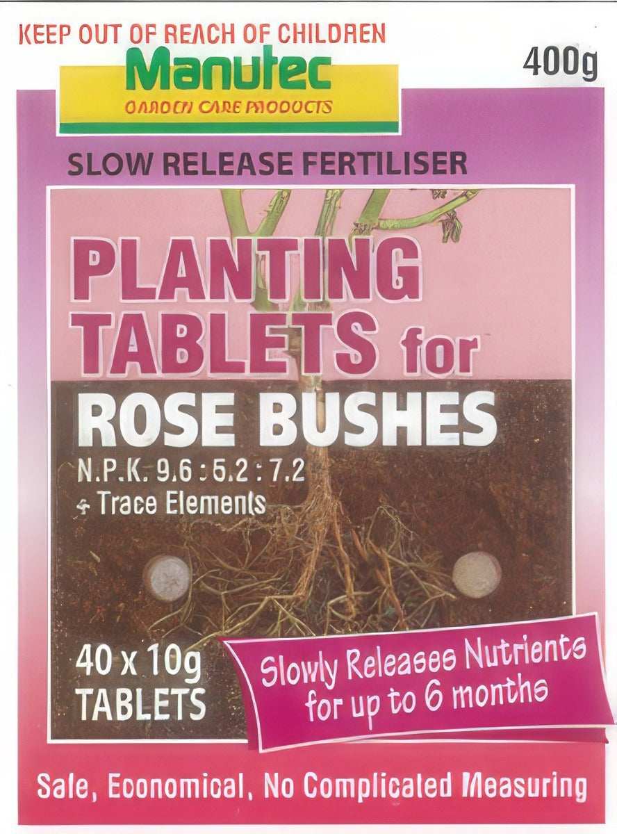 Manutec Rose Planting Tablets Accmanptr - Garden Express Australia