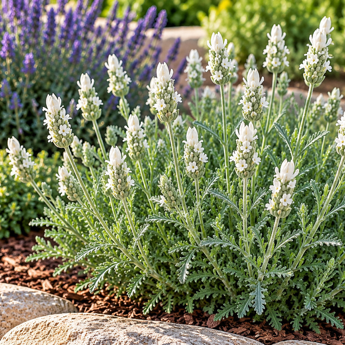 Lavender French White