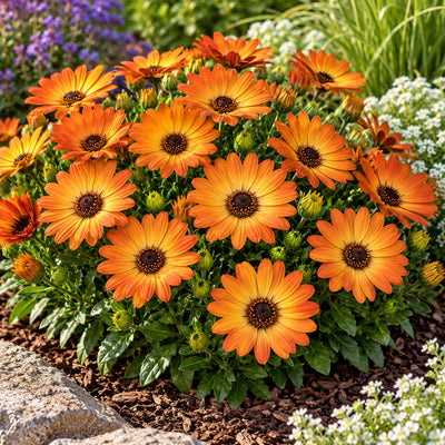 Osteospermum Margarita Orange Flare