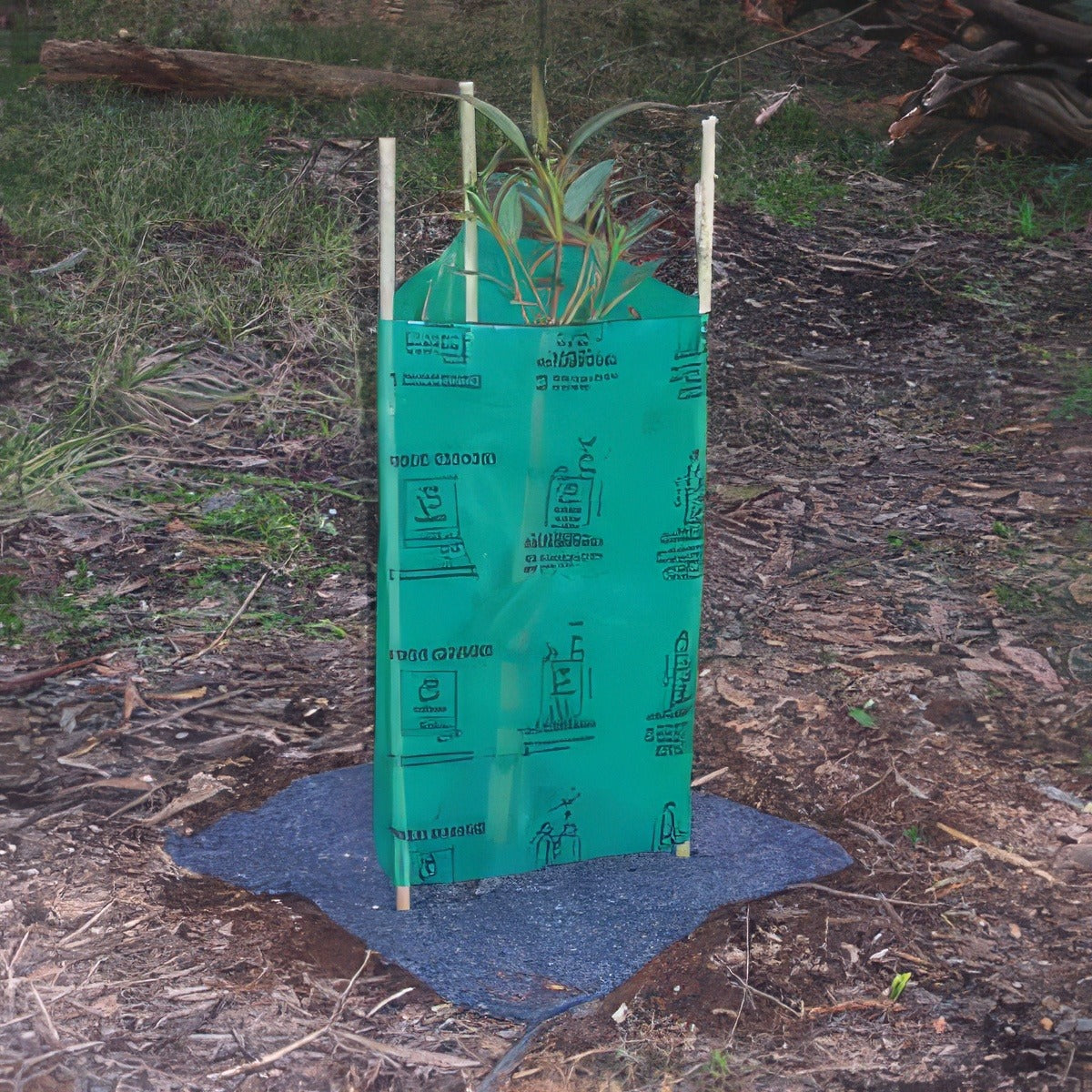 Tree Guard With Mat 08 - Garden Express Australia