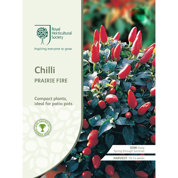 Seed – Rhs Chilli Prairie Fire
