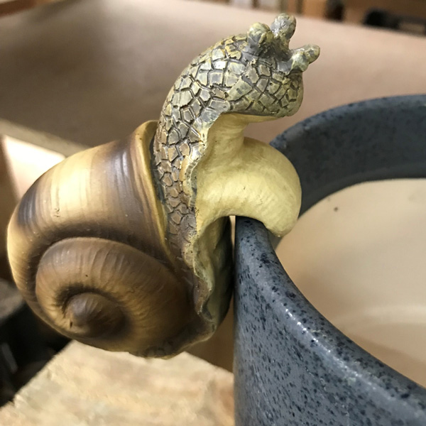 Animal Pot Sitter- Snail