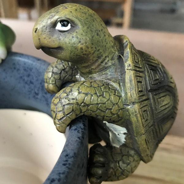 Animal Pot Sitter- Tortoise