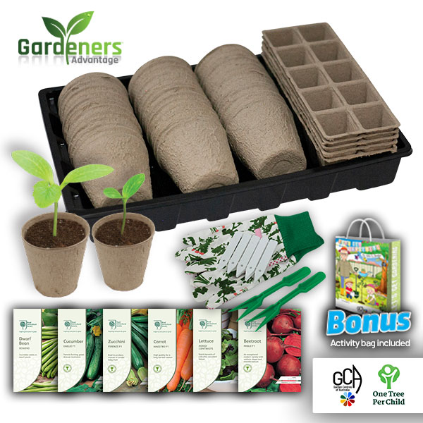 Veggie Seed Starter Kit With Bonus Activity Bag